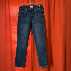 Oliver Logan Chester Low Rise Slim Straight in Dark Aged Vintage